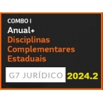 COMBO I - ANUAL (INTENSIVO I + INTENSIVO II) + DISCIPLINAS COMPLEMENTARES ESTADUAIS - 2024 (G7 2024.2)